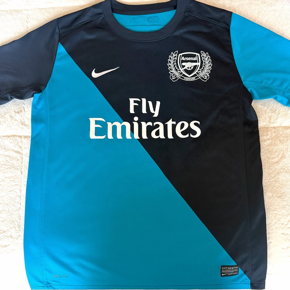Nike Kids Arsenal Blue and Black Jersey